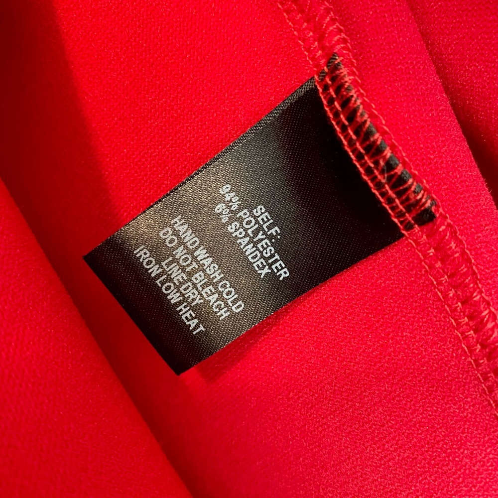 Lulu’s Red Skater Dress with Square Neckline and Scoop Back Size XS - Picture 9 of 13